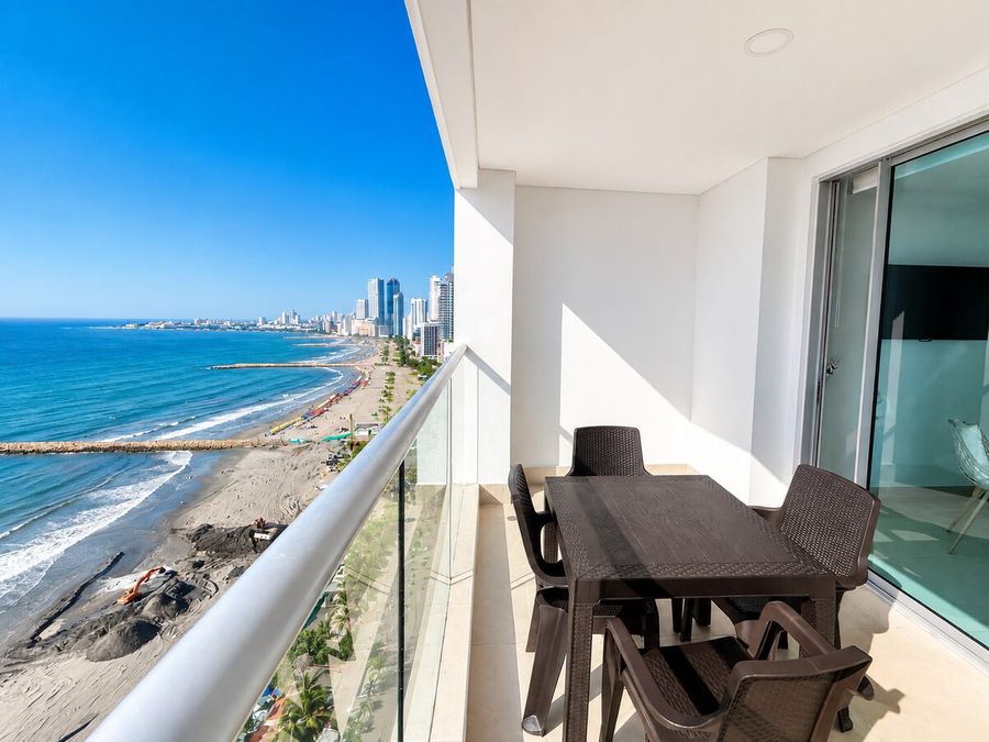 Hermoso Apartamento 2 Habitaciones Bocagrande