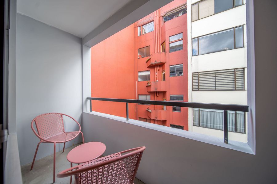 Vibrante Loft @Zona G con Lavanderia & Balcon 3