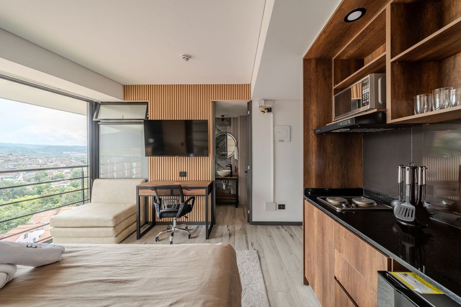 |Ahead| Moderno Loft al lado de Unicentro con AC 4