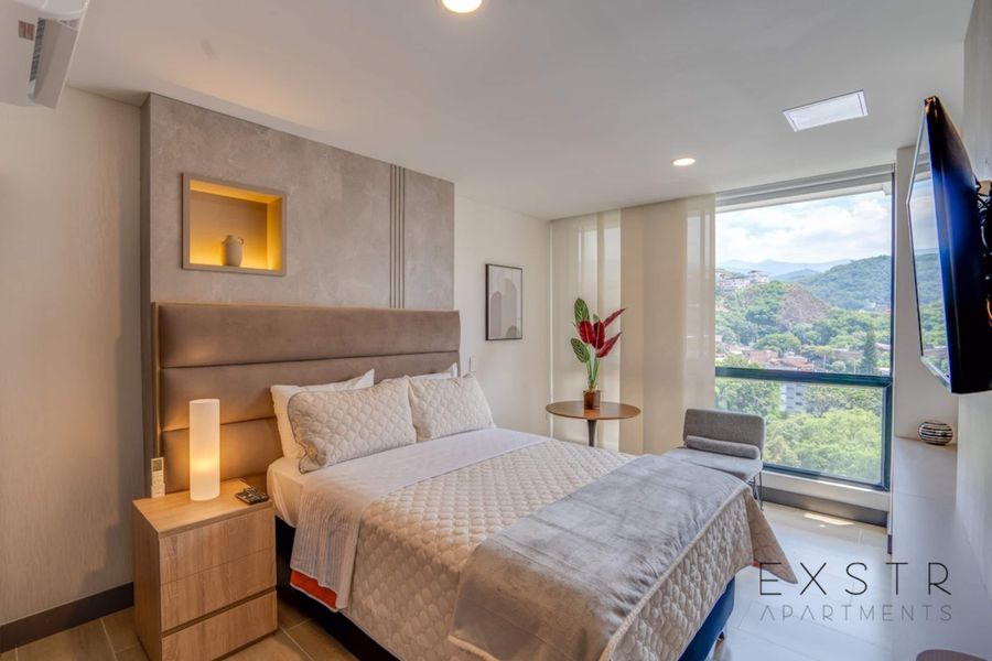 Lujo & Altura | Studio  | Piscina, Sauna | RM902 5