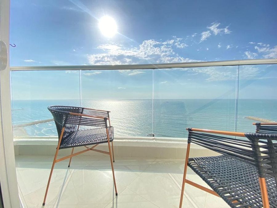 Apartamento de 3 dormitorios hermosa vista al mar