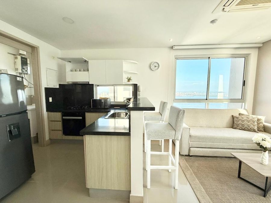 Apartamento moderno de 1 dormitorio vista al mar  4