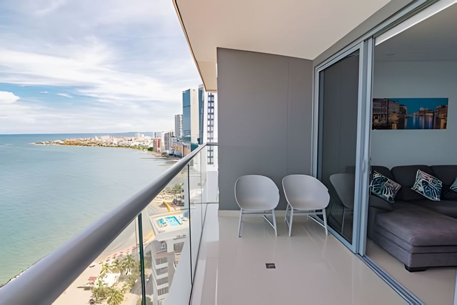 Espectacular Apto Piso 21 de 2 Hab - Morros City