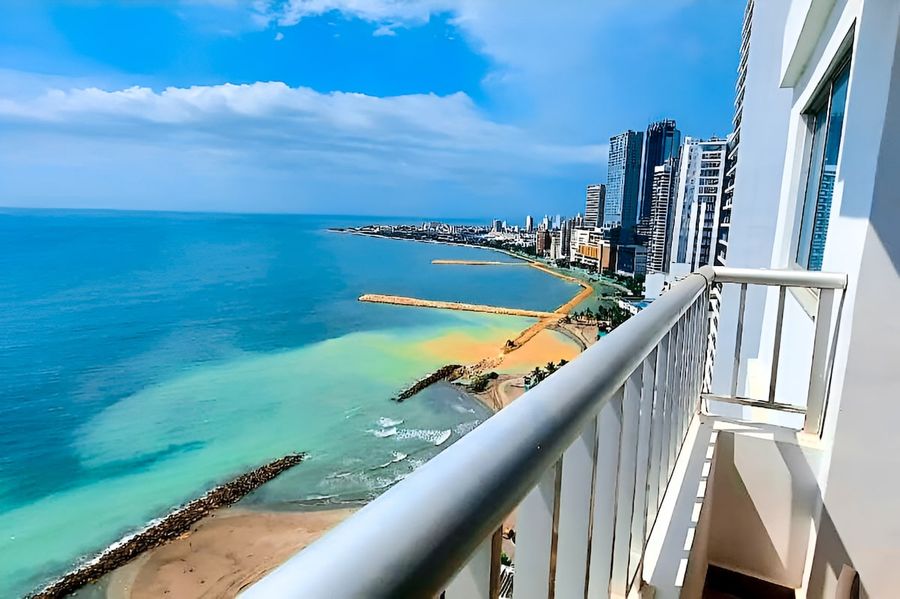 Piso 23·Vista Panorámica al Caribe·Piscina & Turco