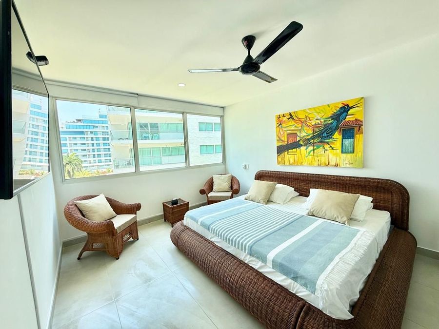Moderno apt  2 habitaciones frente al mar 4