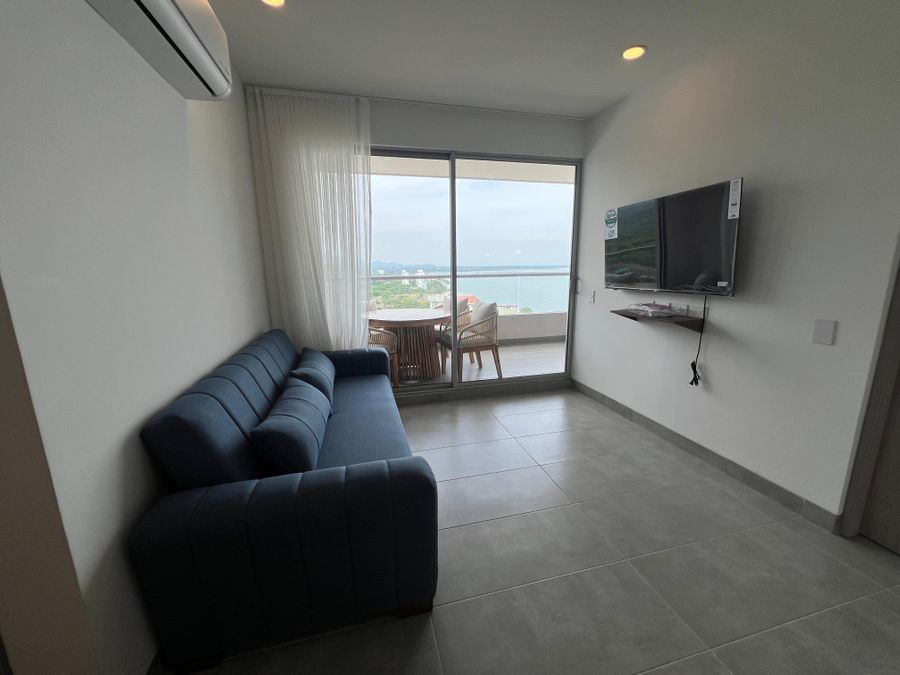 Apto Premium 2HB Vista Panorámica al Mar, familiar 3