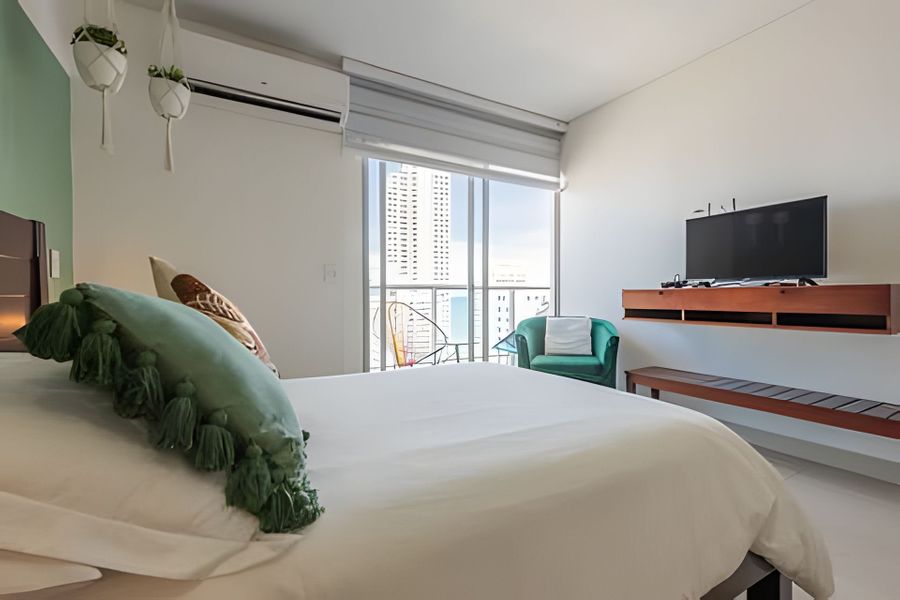 Lujoso Apto de 2 habitaciones en piso 16-Infinitum 5