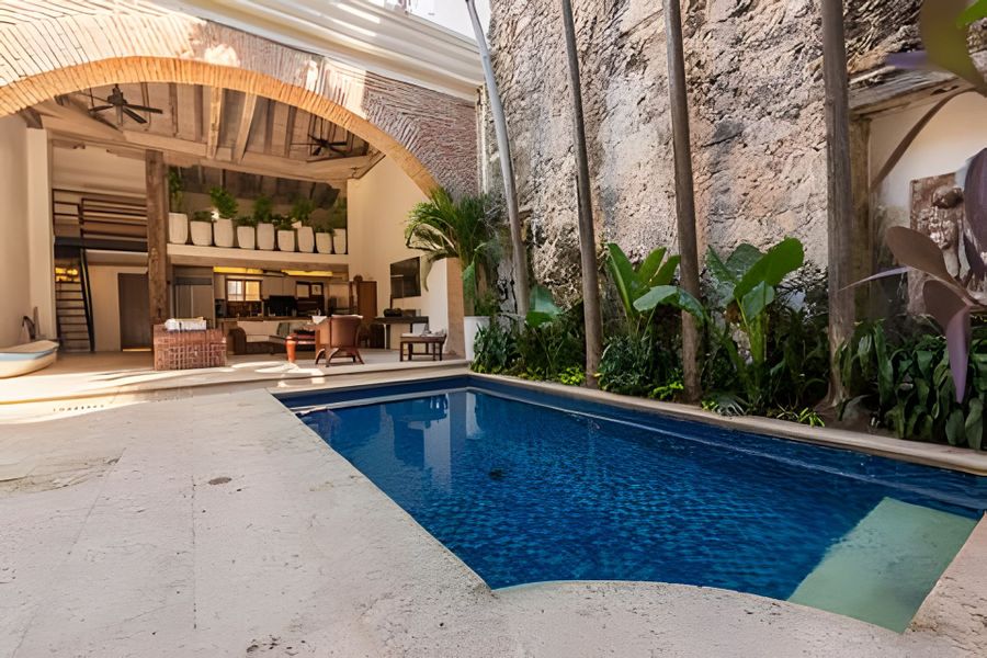 Casa de 3 Hab en la Ciudad Amurallada con Piscina 4