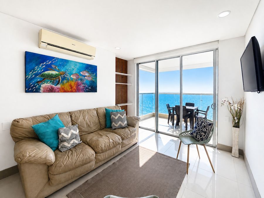 Hermoso Apartamento 2 Habitaciones Bocagrande 3