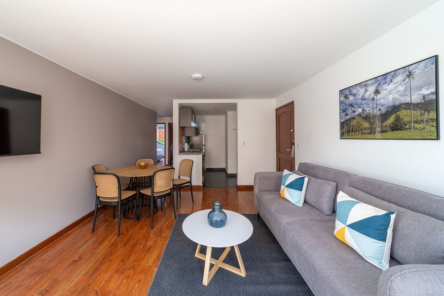 Encantador 3BR @Zona financiera con terraza privada 3