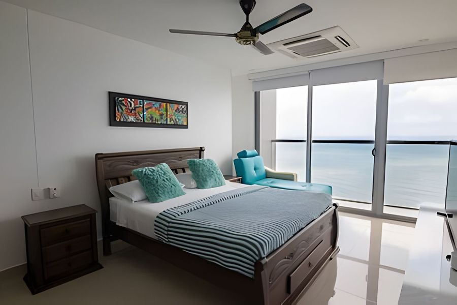 Espectacular Apto de 2 Hab en Piso 27-Morros City 2