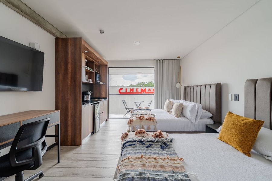 |Ahead| Apacible Loft con parqueadero y AC 5