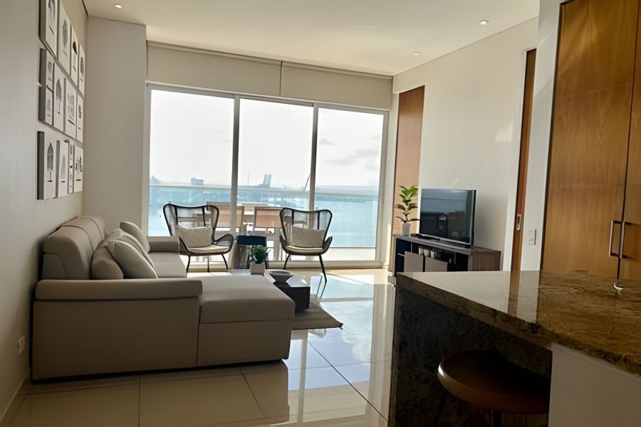Lujoso Apto de 1 Habitación en Piso 17 -H2 Hyatt 3