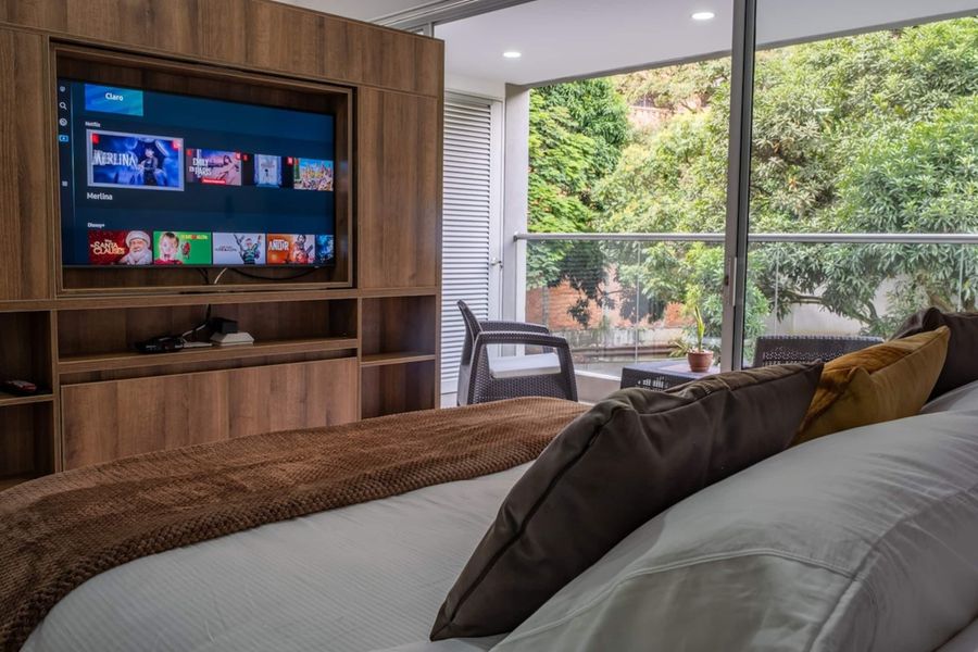 H602 • Acogedor alojamiento con vistas al jardín, wifi rápido y piscina en la azotea