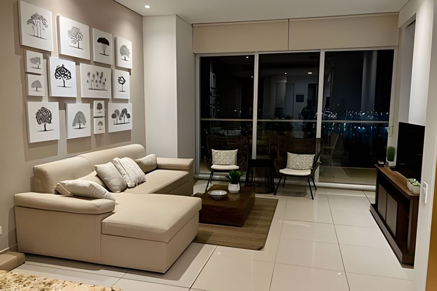 Lujoso Apto de 1 Habitación en Piso 17 -H2 Hyatt 4