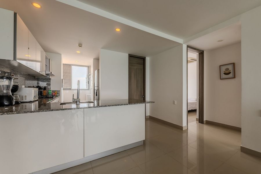 Hermoso Apto 2 Hab Piso 19 en Morros City 3
