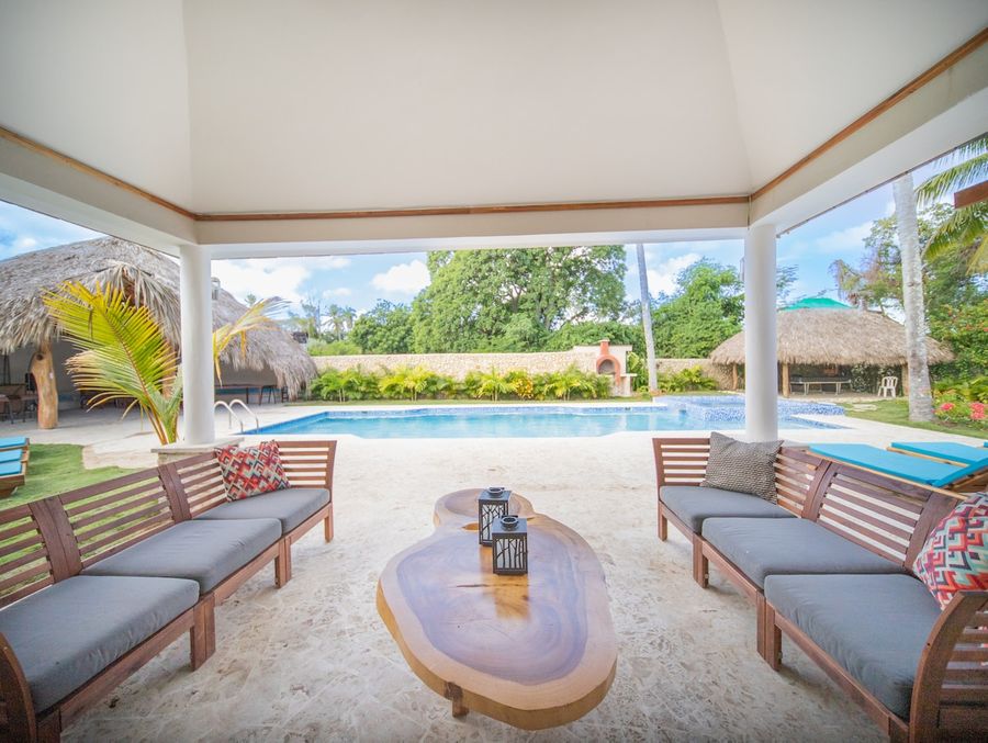 Villa con acceso a playa privada y alberca en Sosúa 3