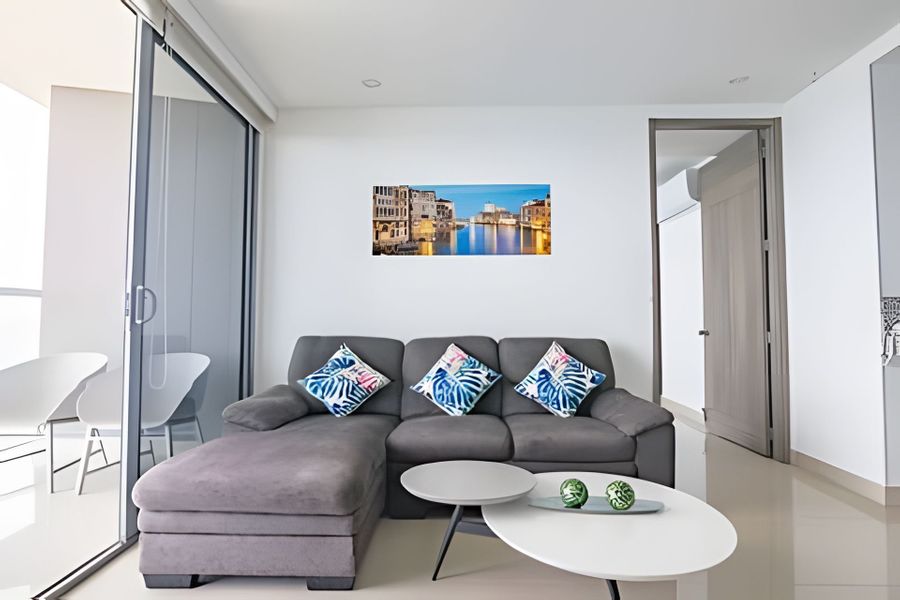 Espectacular Apto Piso 21 de 2 Hab - Morros City 2