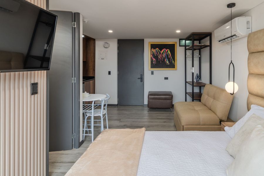 |Ahead| Confortable Loft al lado de Unicentro + AC 5
