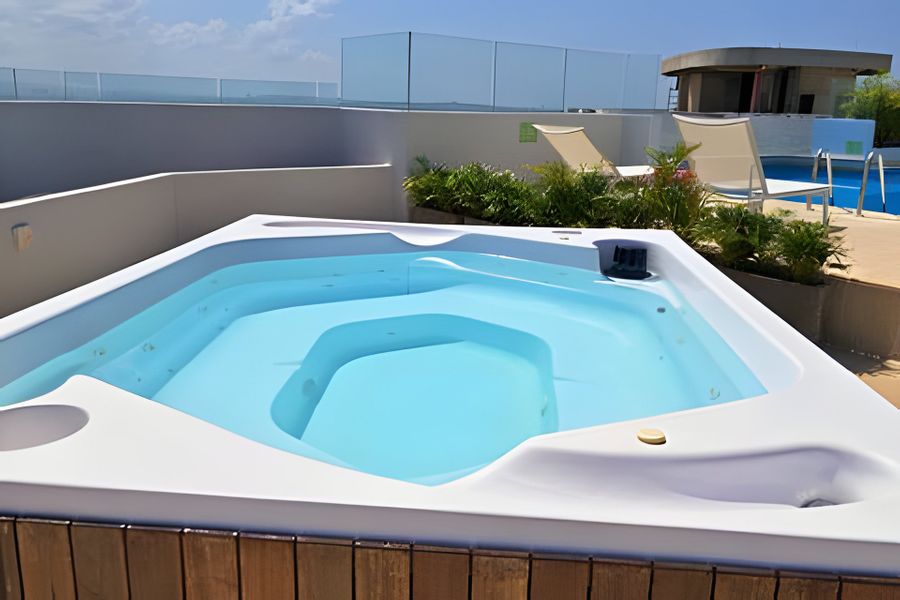Jacuzzi con Vista al Mar, 3Habitaciones, cielo mar 4