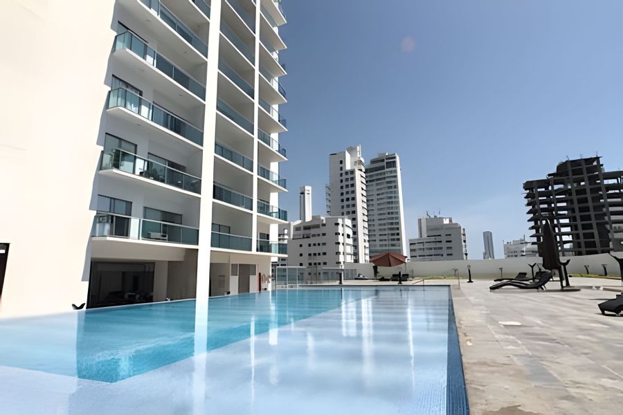 Lujoso Apto de 1 Hab en Piso 19- Infinitum 4