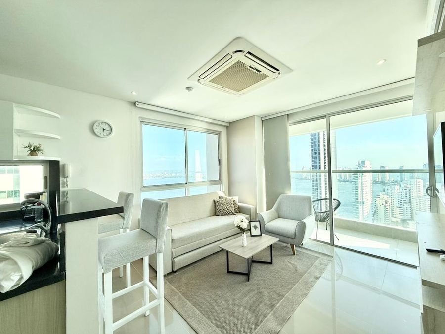 Apartamento moderno de 1 dormitorio vista al mar  3
