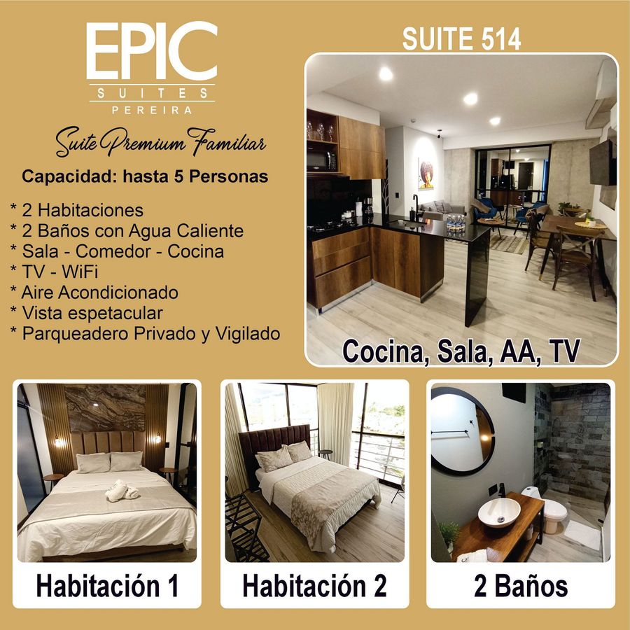 Epic Suite 514 Fam Exclusive 2 Room 5P Airport