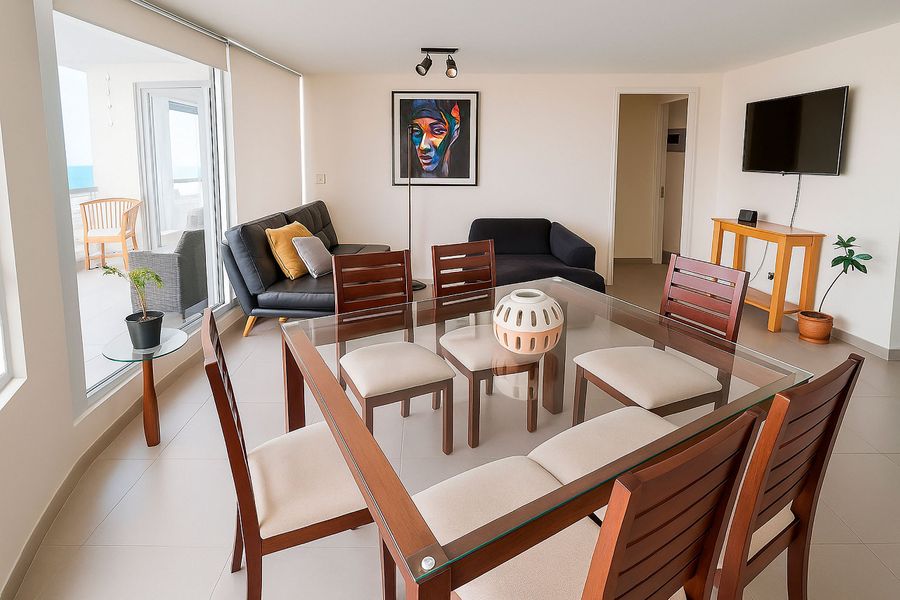 Smart Rentals - Estilo y espacio frente al mar 5