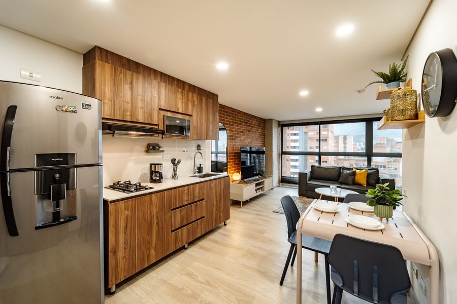 Aparta Estudio (Loft) en Laureles 2