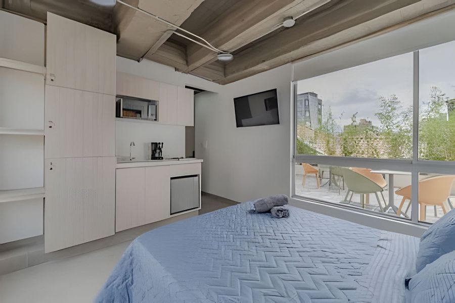 Lindo loft @Chapinero con Wifi y agua caliente