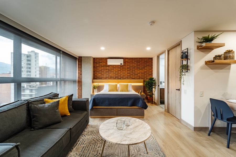 Aparta Estudio (Loft) en Laureles 4