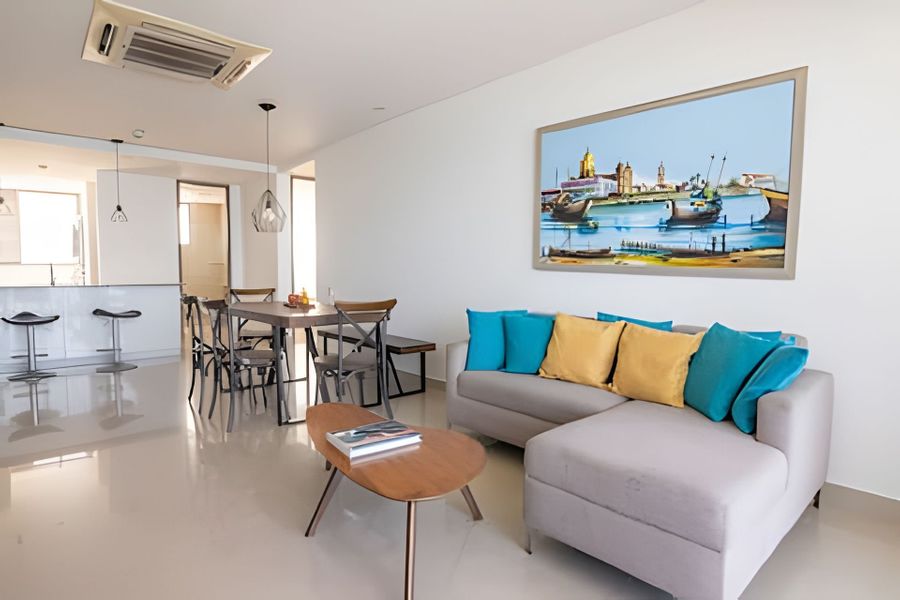 Hermoso Apto 2 Hab Piso 11 en Morros City 3
