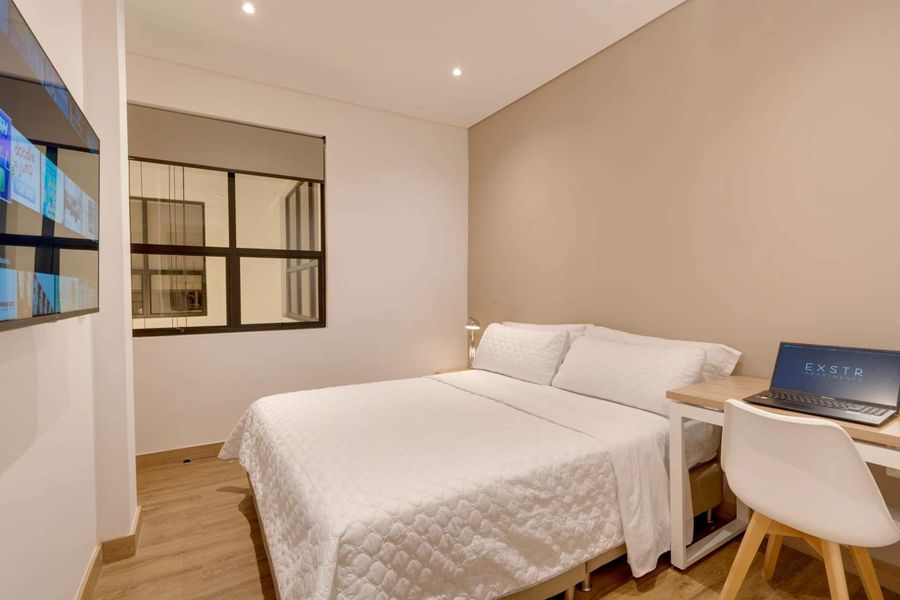 M403 | Bonita habitación tranquila | River Boulevard | Aire acondicionado