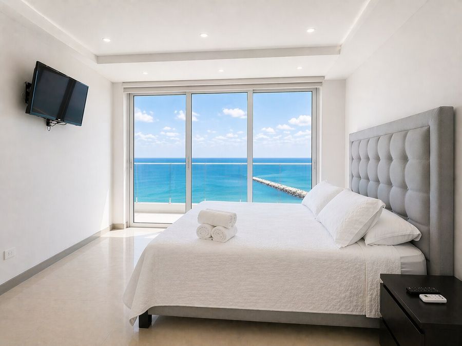 Apartamento de 1 dormitorio con vista al mar 