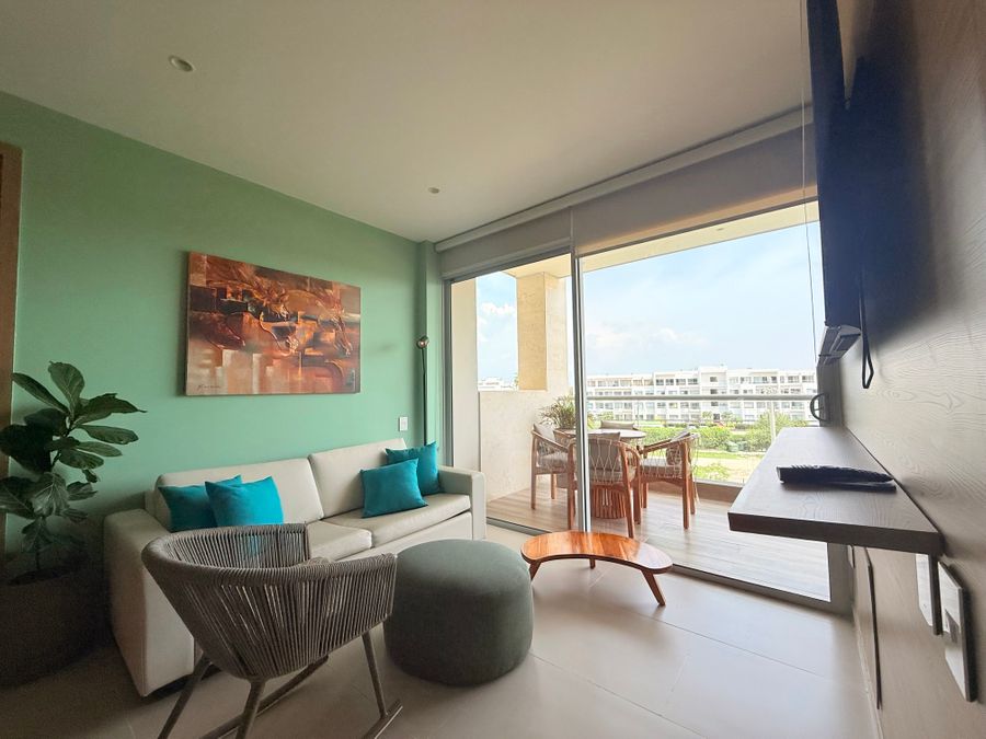 Descanso premium con balcón amplio en Baía Kristal 3