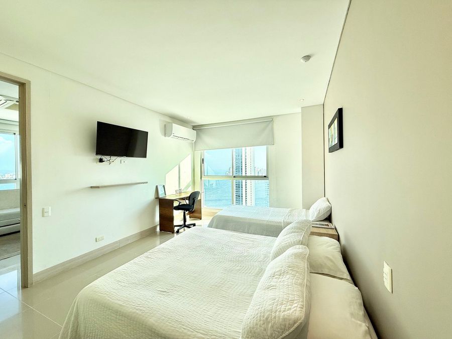 Apto moderno de un dormitorio con vista al mar-32 3