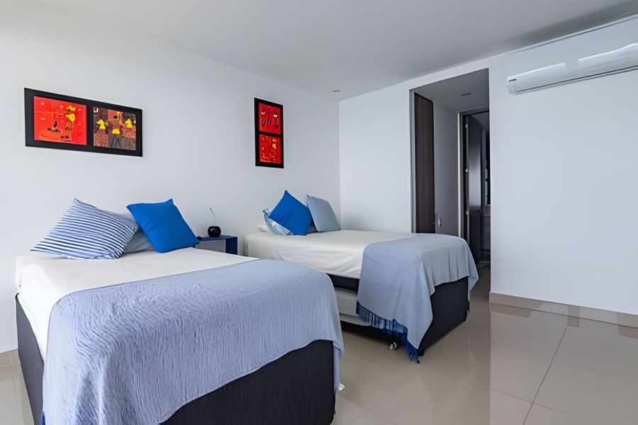 Espectacular Apto Piso 21 de 2 Hab - Morros City 5