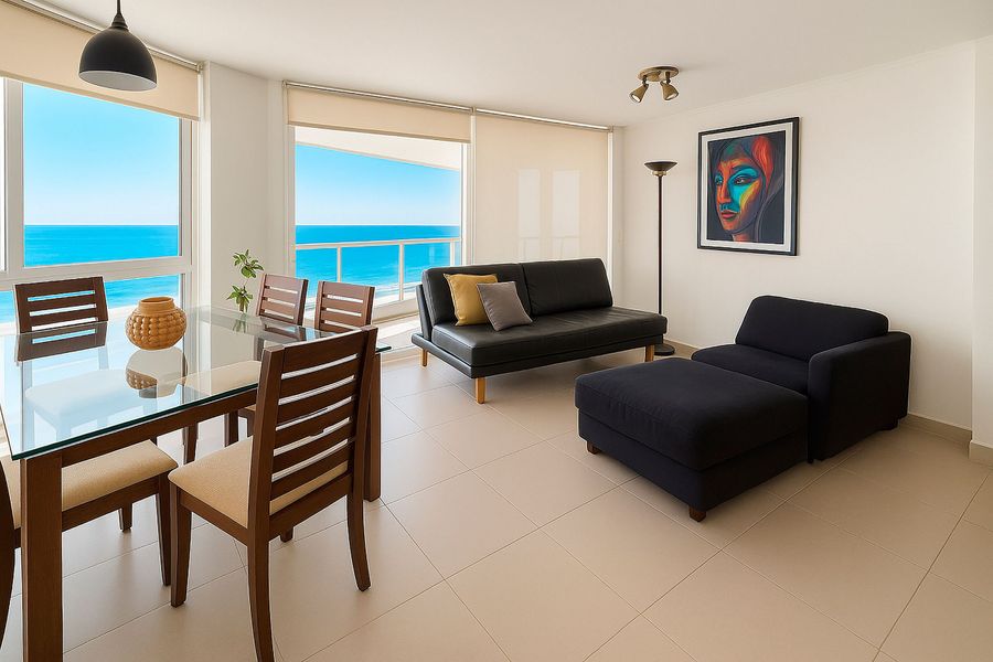 Smart Rentals - Estilo y espacio frente al mar 3