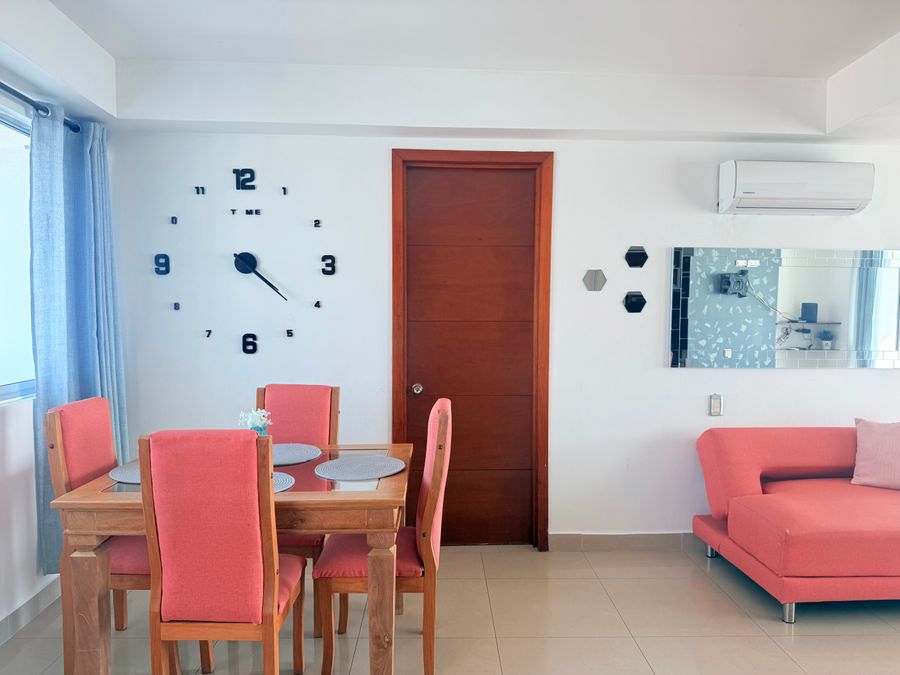Piso 32 frente al mar | Bocagrande + Piscina 4