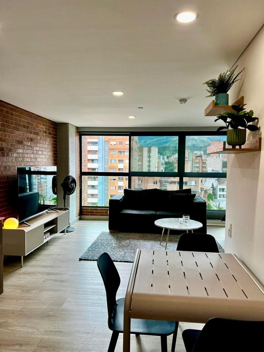 Apartamento Loft en Medellin con aire acondicionad