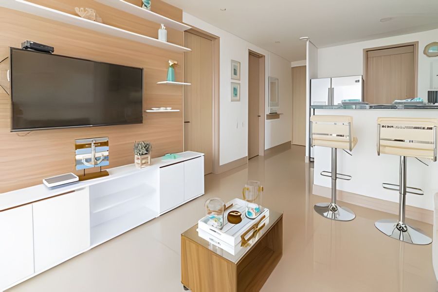 Lujoso Apto de 1 Habitación en Piso 24-Murano E