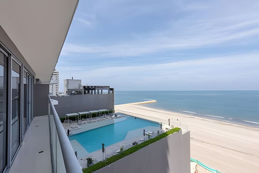 Hermoso Apto Frente al Mar - Morros City 801