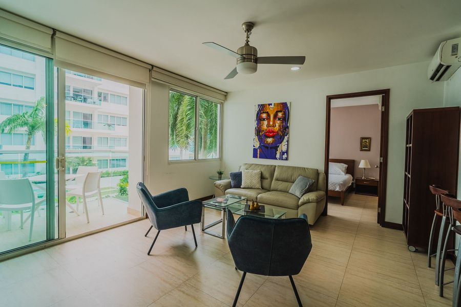 Apartamento 2 habitaciones/edificio frente al mar 3