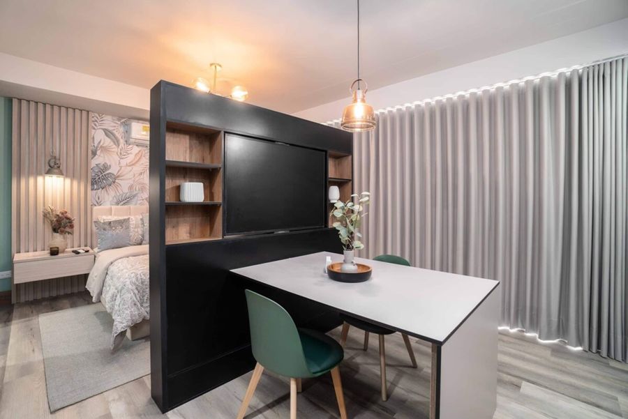 H401 • 1 dormitorio con balcón • Piscina • Vigilancia 24/7 • Aparcamiento 5