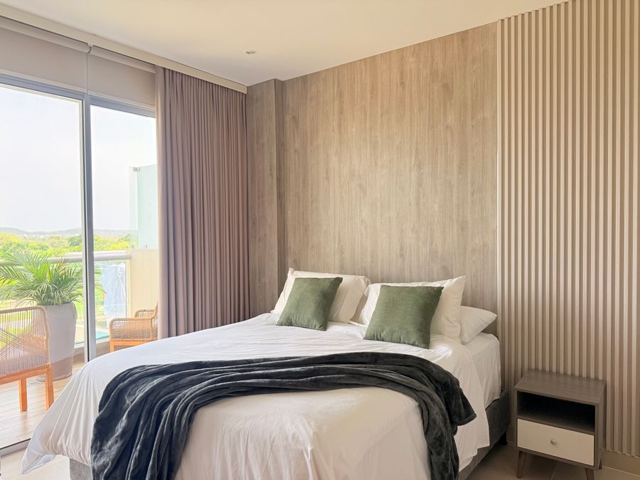 Descanso premium con balcón amplio en Baía Kristal 2