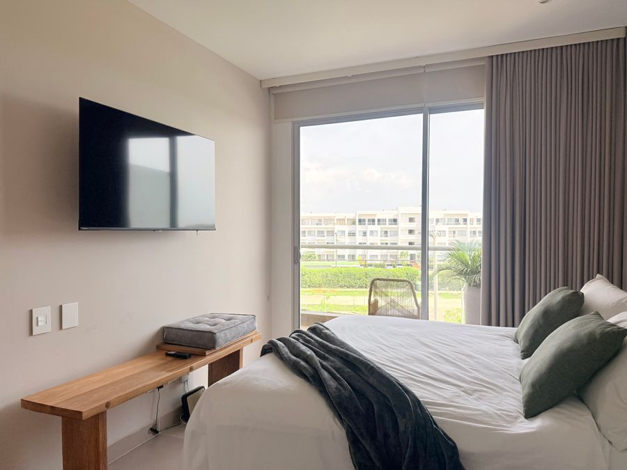 Descanso premium con balcón amplio en Baía Kristal 5