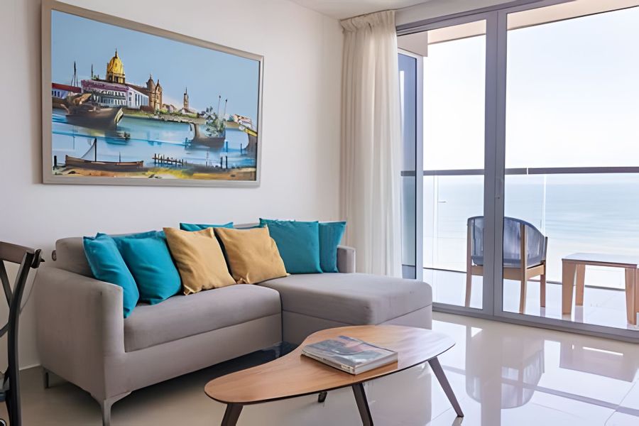 Hermoso Apto 2 Hab Piso 11 en Morros City 5