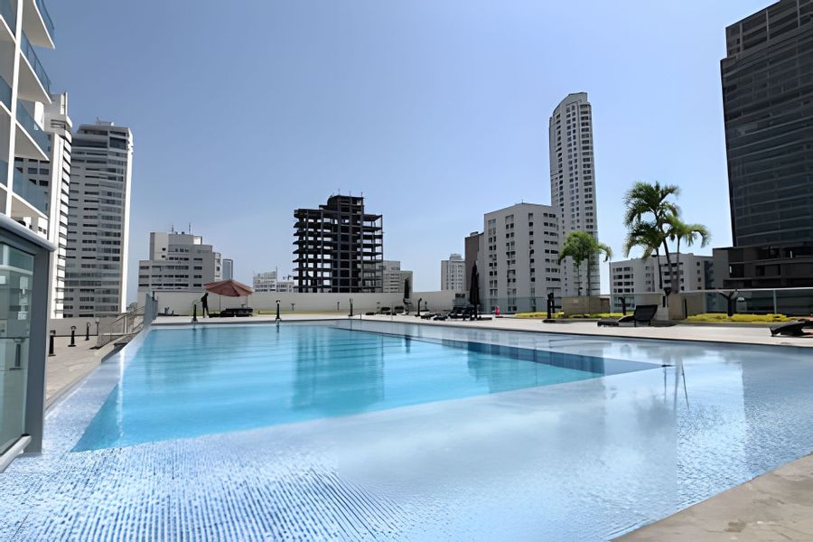 Lujoso Apto de 1 Hab en Piso 19- Infinitum 3