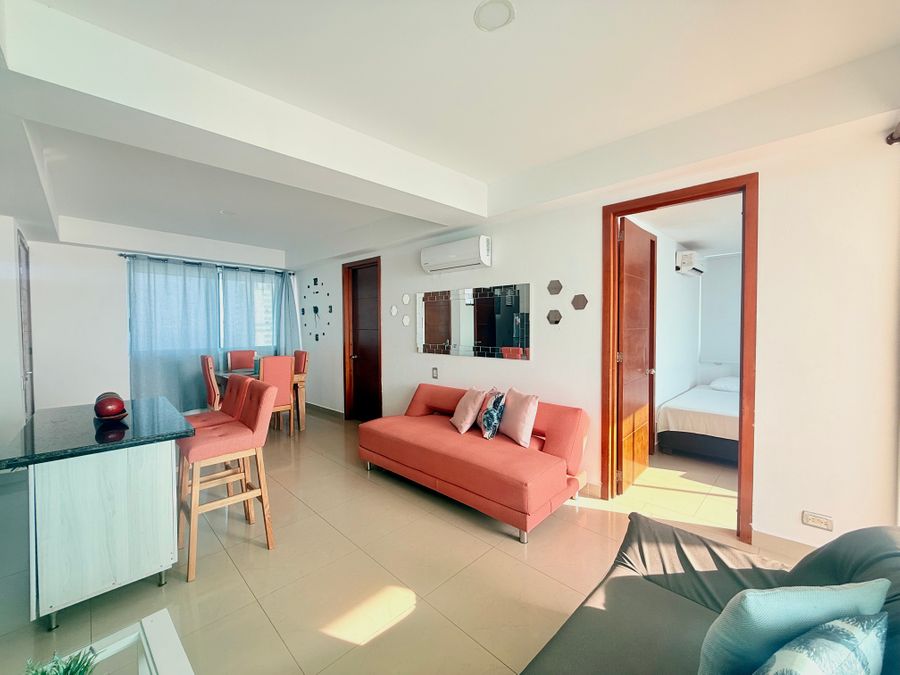 Piso 32 frente al mar | Bocagrande + Piscina 2