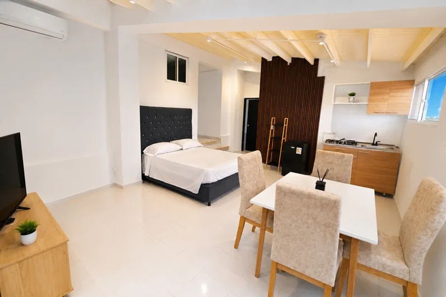 Apartamento Sala - Habitación Vista Al Mar